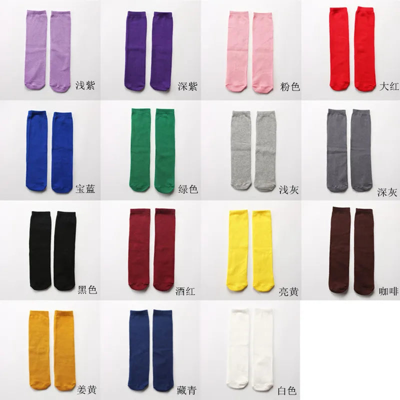 28 cm Children's socks wholesale infant kids girl cartoon toddler baby socks cotton  2 to 10 Year kids socks