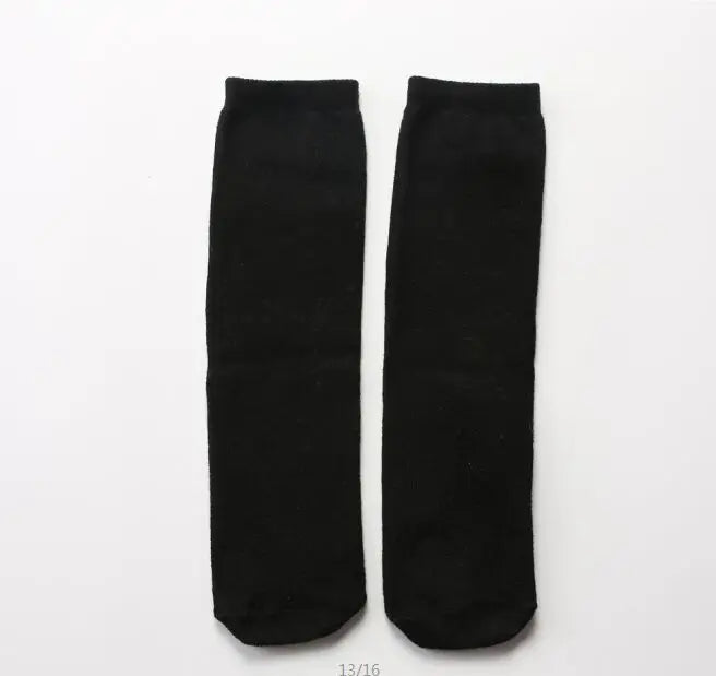 28 cm Children's socks wholesale infant kids girl cartoon toddler baby socks cotton  2 to 10 Year kids socks
