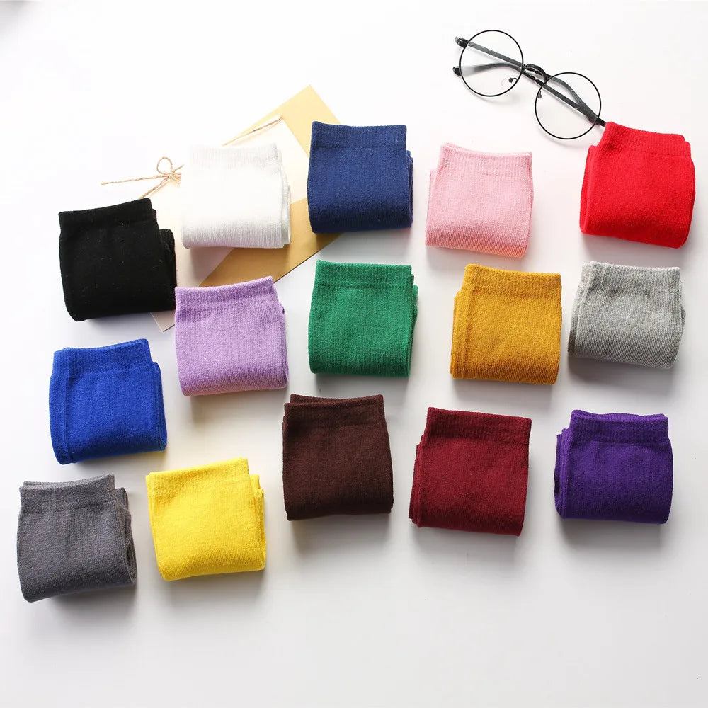 28 cm Children's socks wholesale infant kids girl cartoon toddler baby socks cotton  2 to 10 Year kids socks