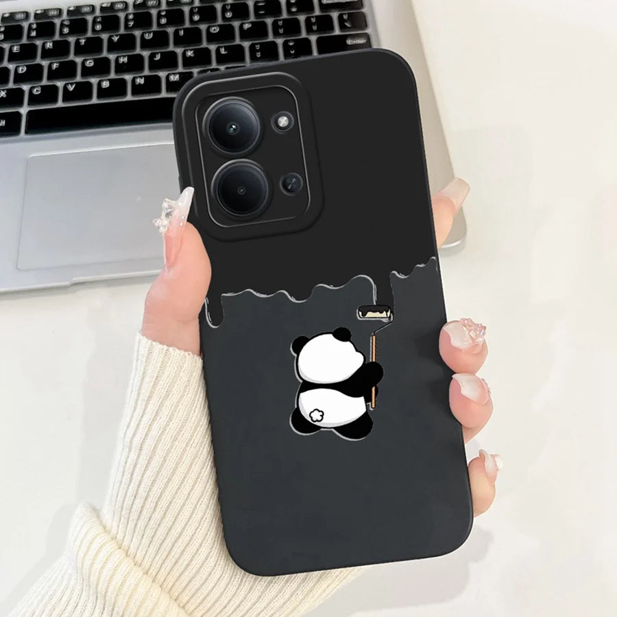 For Xiaomi Redmi 15C 5G Case 15C 4G Europe Cartoons Painted Proective Cover Soft Silicone Phone Case For Redmi15C 15 C Fundas