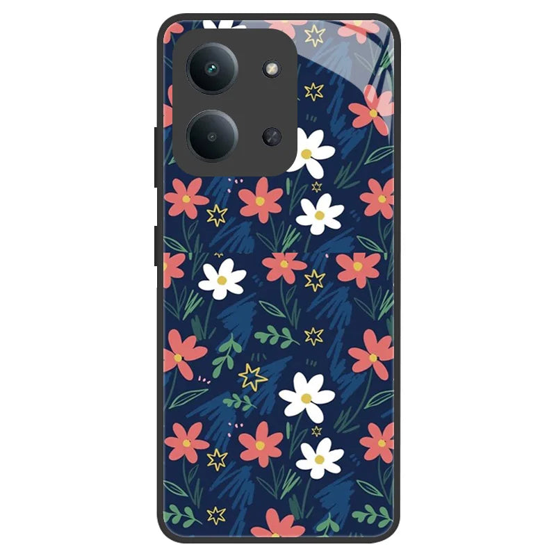 Fundas For Xiaomi Redmi 15C Case Redmi15C 4G 5G 171mm Tempered Glass Back Cover For Poco C85 Bumper Camera Lens Protection Coque