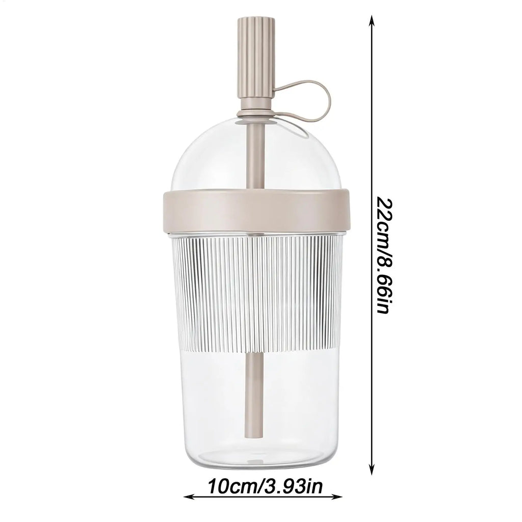 Reusable Coffee Cups 17oz Beverage Tumbler with Lid Straw for Women Men Travelers Students Home Office Gym Beach Picnic