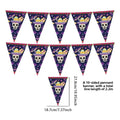 Day of the Dead Theme Triangle Bunting Mexican Ghost Festival Skull Pull Flower Decoration Coco Hanging Banner