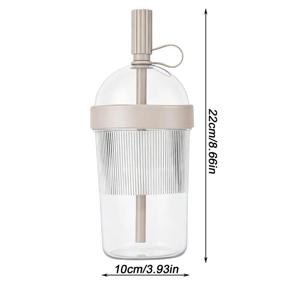 Reusable Coffee Cups 17oz Beverage Tumbler with Lid Straw for Women Men Travelers Students Home Office Gym Beach Picnic