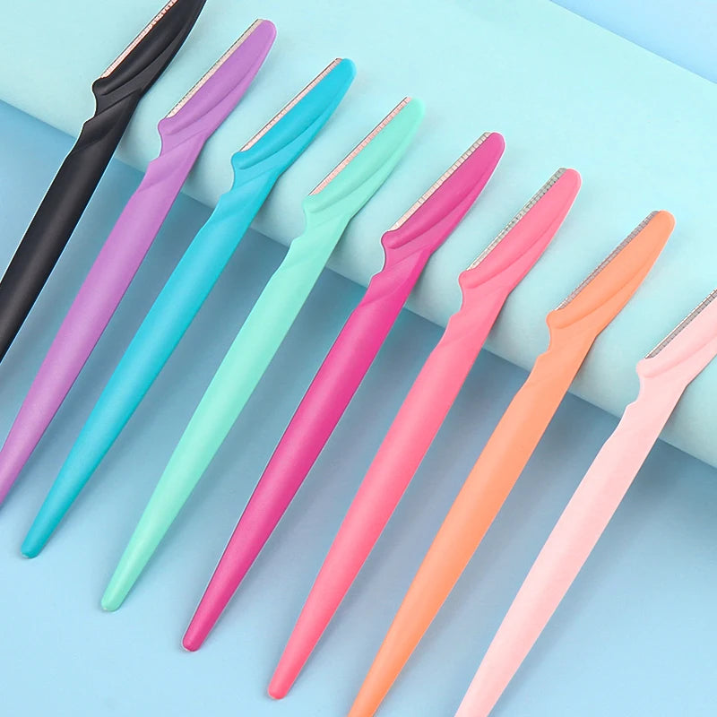 1pc Eyebrow Trimmer Blade Shaver Portable Face Razor Eye Brow Epilation Hair Removal Cutters Safety Razor Woman Makeup Tools