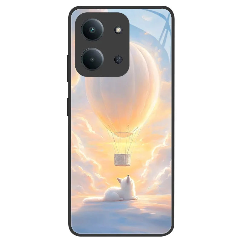 Fundas For Xiaomi Redmi 15C Case Redmi15C 4G 5G 171mm Tempered Glass Back Cover For Poco C85 Bumper Camera Lens Protection Coque