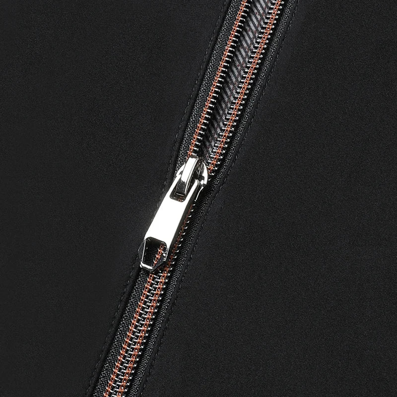 2025 Men's Spring and Autumn Jacket Casual High End Loose Middle Aged Cadre Dad's Dress Collar Jacket