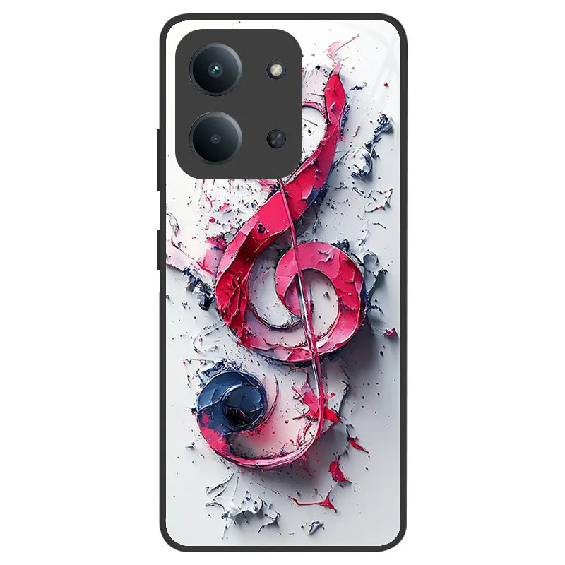 Fundas For Xiaomi Redmi 15C Case Redmi15C 4G 5G 171mm Tempered Glass Back Cover For Poco C85 Bumper Camera Lens Protection Coque