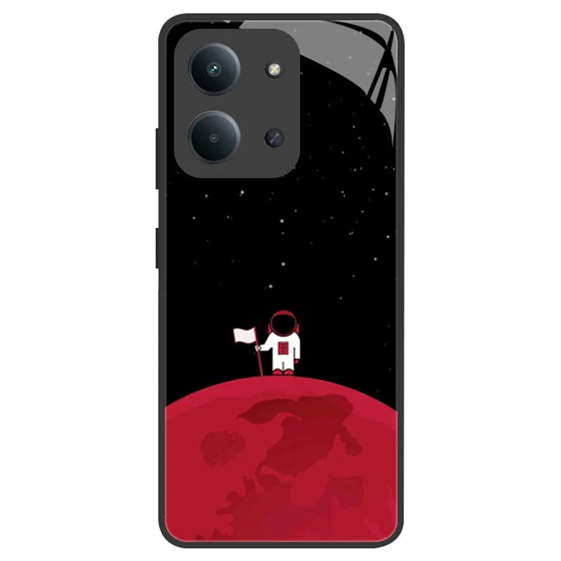 Fundas For Xiaomi Redmi 15C Case Redmi15C 4G 5G 171mm Tempered Glass Back Cover For Poco C85 Bumper Camera Lens Protection Coque