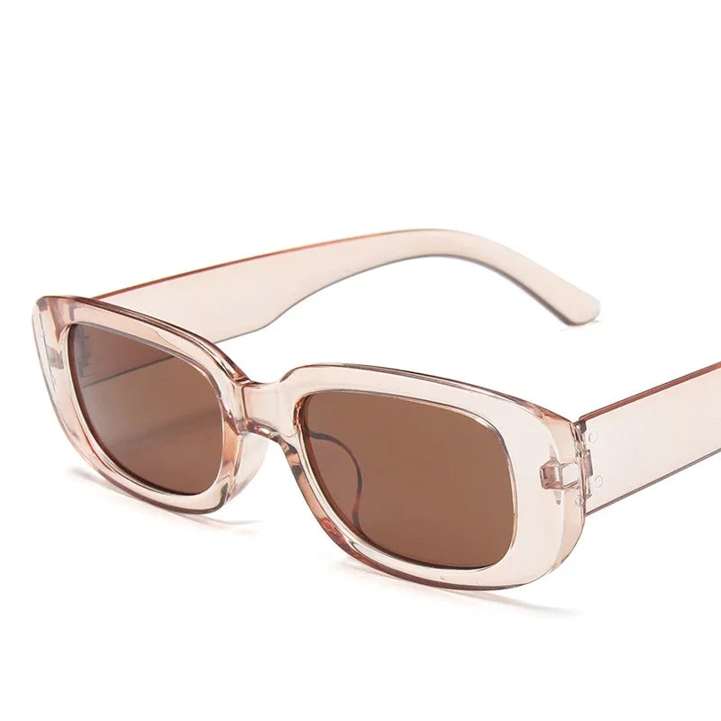 BEGREAT Fashion Retro Small Rectangle Sunglasses Brand Designer Vintage Travel Female Sun Glasses Eyewear Shade UV400 Protection