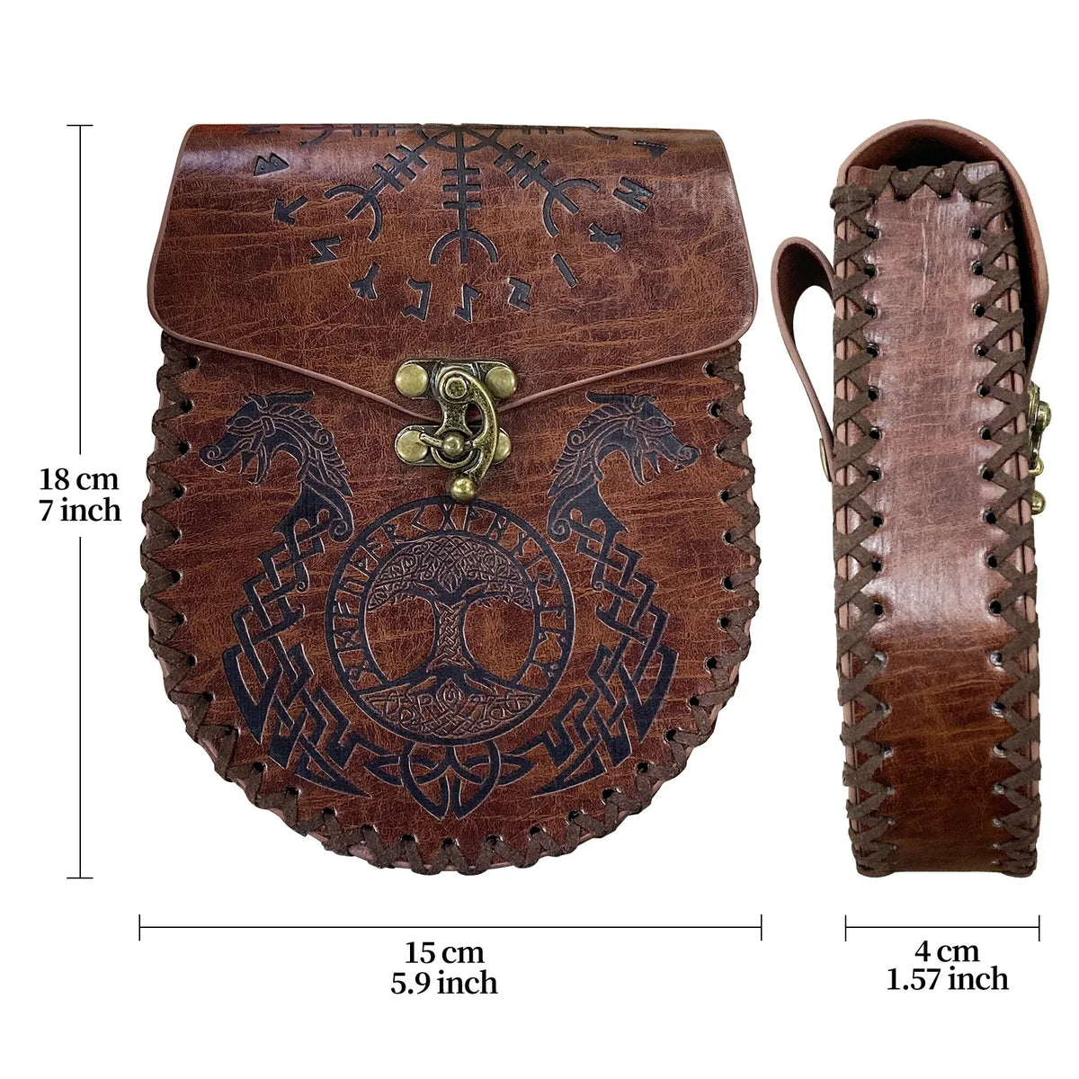 1pc Halloween Christmas Medieval Knight Waist Pouch Renaissance Belt Set Viking Warrior Cosplay Costume