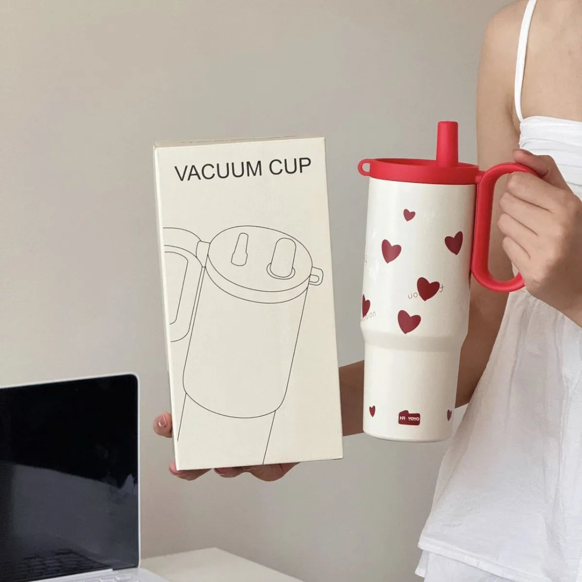 316 Stainless Steel Tumbler Large Capacity Thermal Bottle Double Vacuum Flasks Keep Cold Thermos Cup DIY Gift Mug Coffee Cup