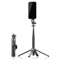 Magnetic Phone Handheld Selfie Stick, Extendable Length, Built-in Tripod, Wireless Shutter, Dual-Axis Adjustment, Compatible Wit