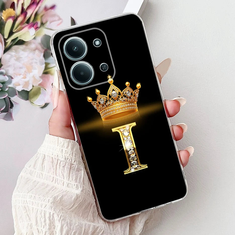 For Xiaomi Redmi 15C 4G Case New Luxury Letters Cover Soft Slim Phone Case For Xiaomi Poco C85 C 85 Redmi15C 4G Back Cover Coque