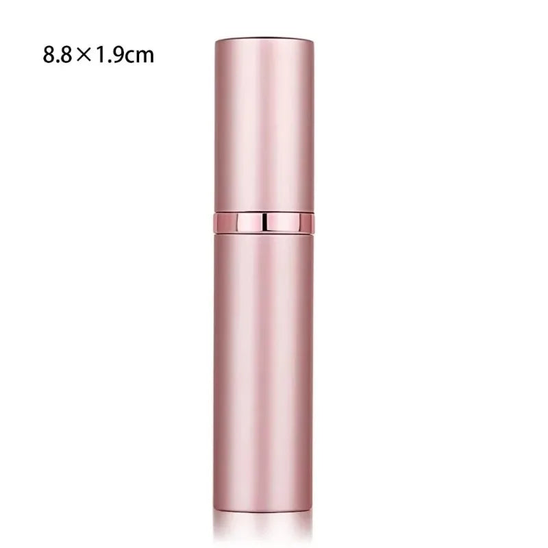 5ml Refillable Mini Perfume Spray Bottle ， Portable Aluminum Travel Container for Cosmetics & Liquid Sub-Bottling