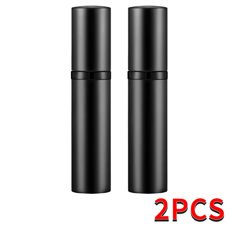 5ml Refillable Mini Perfume Spray Bottle ， Portable Aluminum Travel Container for Cosmetics & Liquid Sub-Bottling