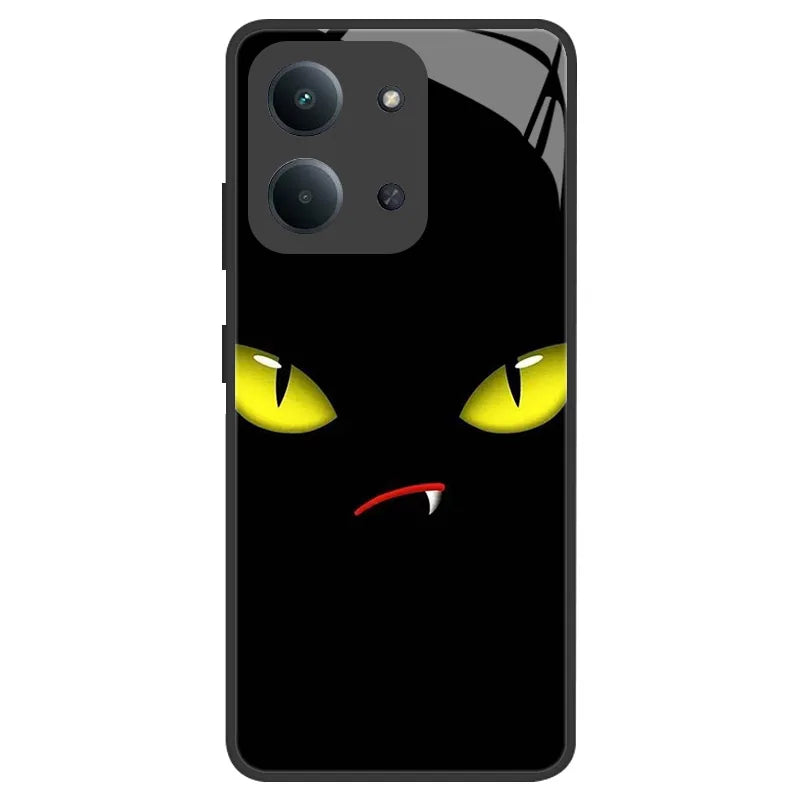 Fundas For Xiaomi Redmi 15C Case Redmi15C 4G 5G 171mm Tempered Glass Back Cover For Poco C85 Bumper Camera Lens Protection Coque