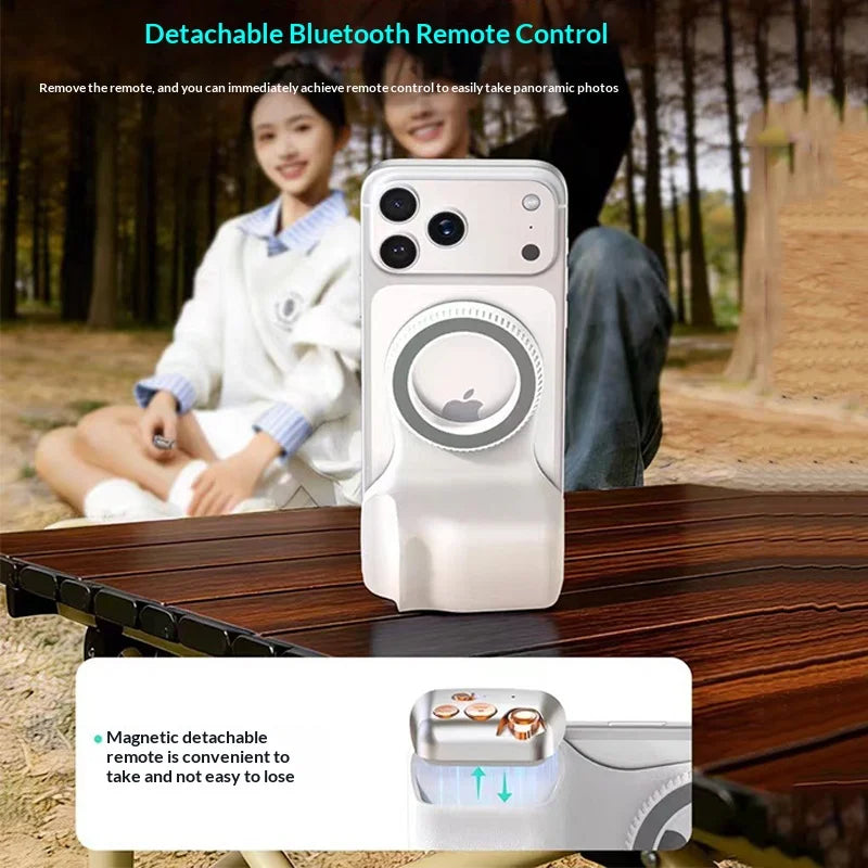Phone Camera Shoot Hand Grip Magnetic Smart Phone Holder Shooting Aid Remote Control Handle For Iphone Android SAMSUNG Phone