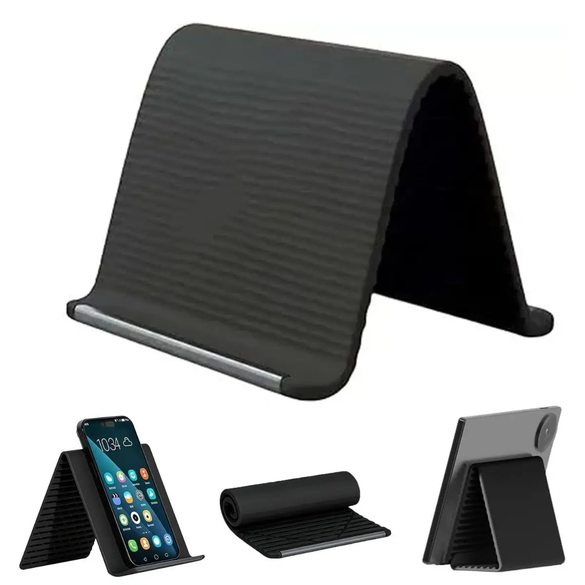 Portable Foldable Silicone Phone Holder Flexible Silicone Phone Holder Portable Foldable Silicones Phone Holder for Phone