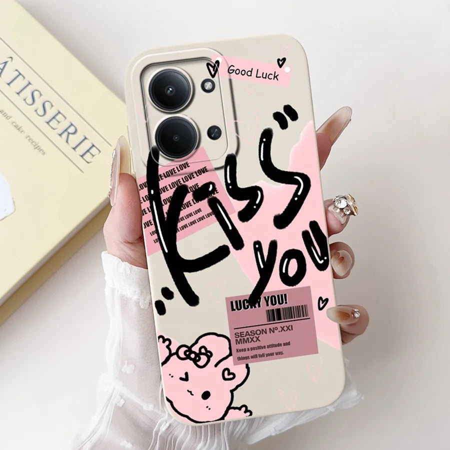 For Xiaomi Redmi 15C 5G Case 15C 4G Europe Cartoons Painted Proective Cover Soft Silicone Phone Case For Redmi15C 15 C Fundas