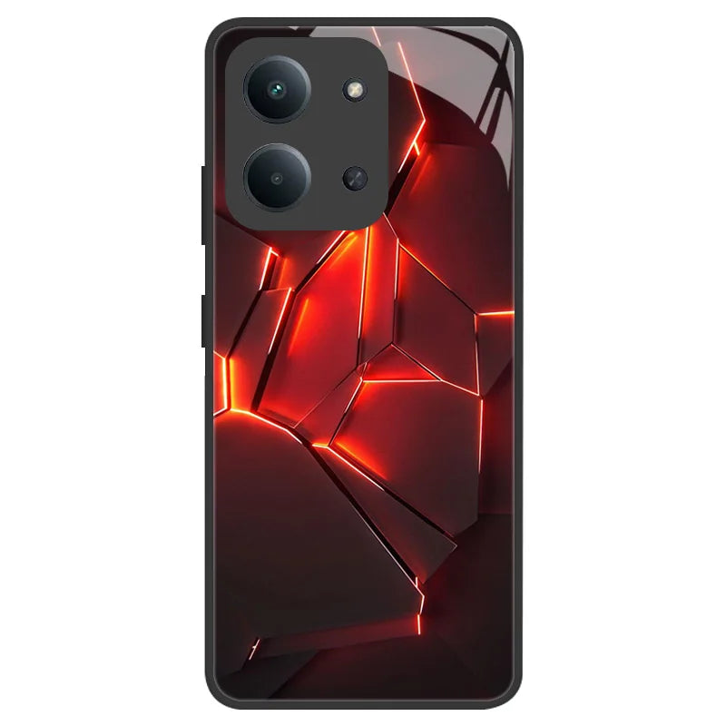 Fundas For Xiaomi Redmi 15C Case Redmi15C 4G 5G 171mm Tempered Glass Back Cover For Poco C85 Bumper Camera Lens Protection Coque