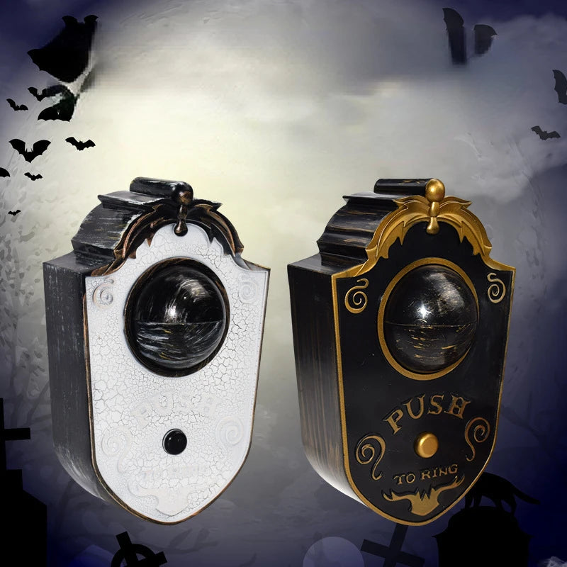 Halloween One-eyed Doorbell Decoration Ghost Festival Toy Bar Glow Horror Sound