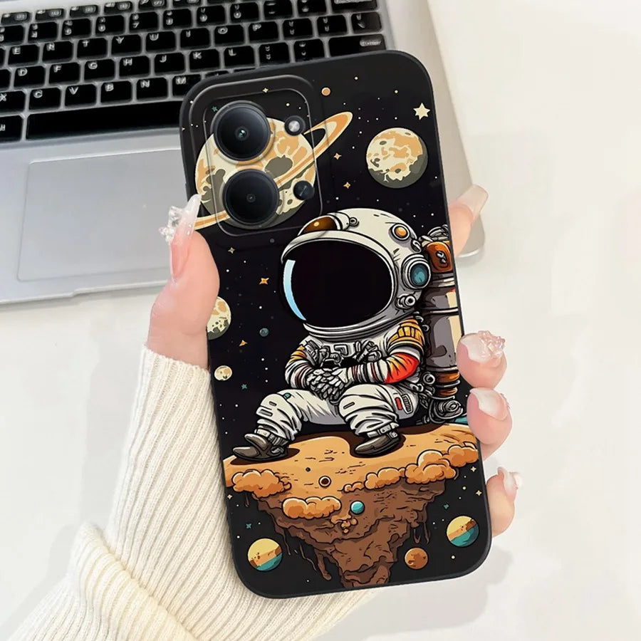 For Xiaomi Redmi 15C 5G Case 15C 4G Europe Cartoons Painted Proective Cover Soft Silicone Phone Case For Redmi15C 15 C Fundas