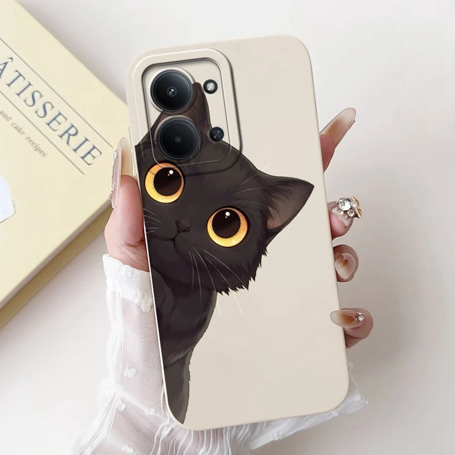 For Xiaomi Redmi 15C 5G Case 15C 4G Europe Cartoons Painted Proective Cover Soft Silicone Phone Case For Redmi15C 15 C Fundas