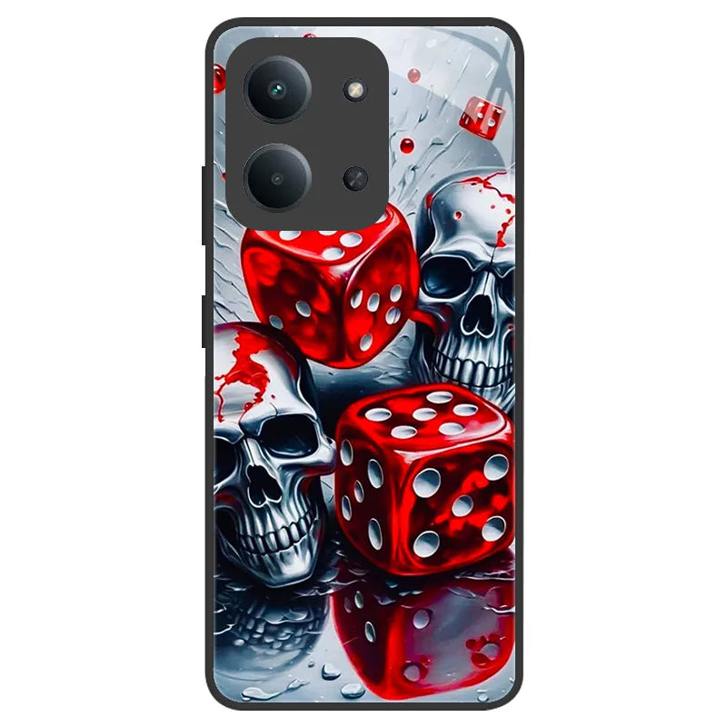 Fundas For Xiaomi Redmi 15C Case Redmi15C 4G 5G 171mm Tempered Glass Back Cover For Poco C85 Bumper Camera Lens Protection Coque