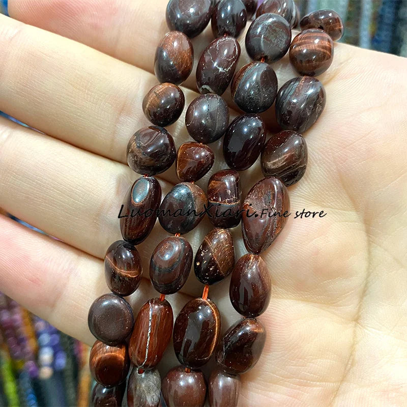 8-10mm Natural Stone Green Apatite Irregular Loose Spacer Beads for Jewelry Making Diy Earrings Bracelet Charms Accessories 15''