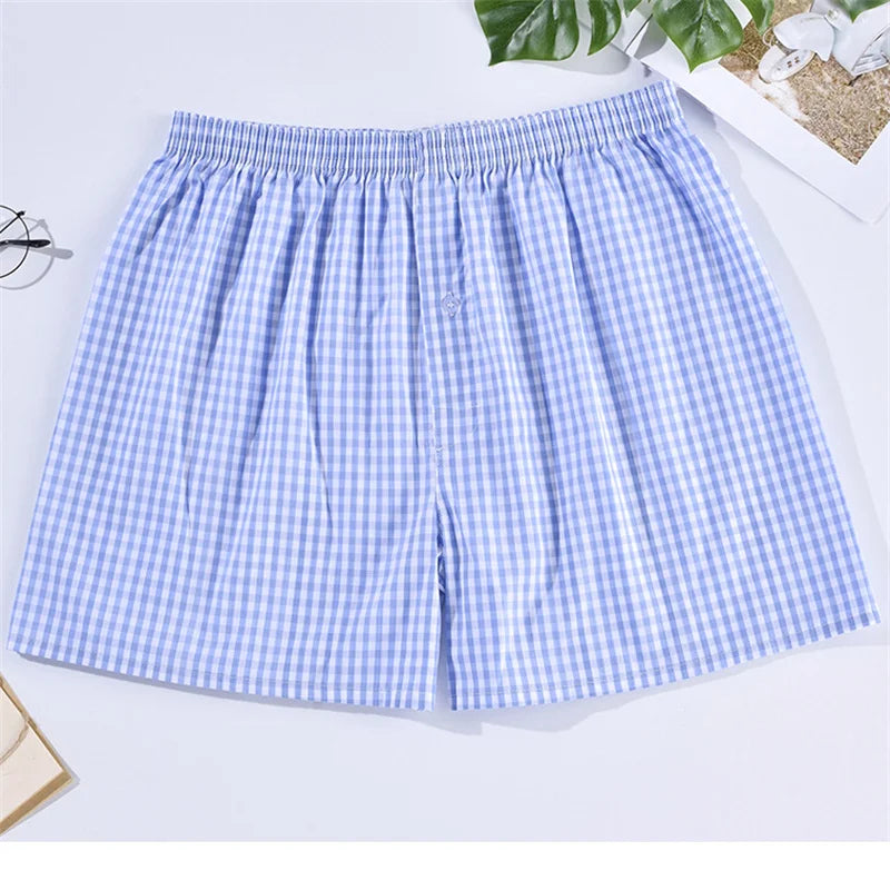 Cotton Sleepwear For Sleeping Pajamas Pants Men Fashion Striped Home Wear Pyjama Pant Man Nightwear Pajamas Shorts Pantalon