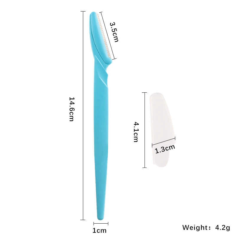 1pc Eyebrow Trimmer Blade Shaver Portable Face Razor Eye Brow Epilation Hair Removal Cutters Safety Razor Woman Makeup Tools