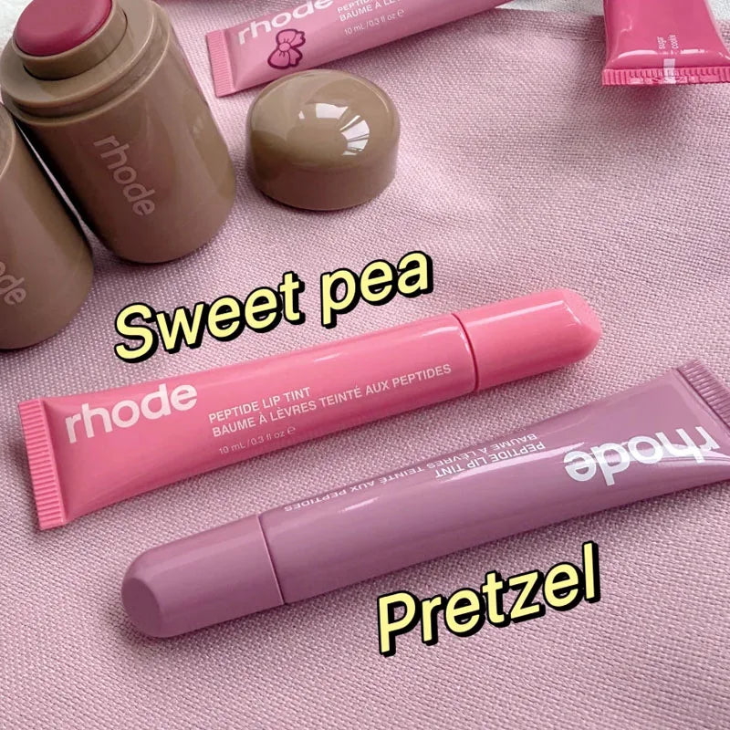 Brand New Banana Peel Eye Mask Peptide Eye Prep 6 Pairs of Hydrogel Eye Patch Per Box Caramelized Banana Ribbon Lip Gloss Makeup