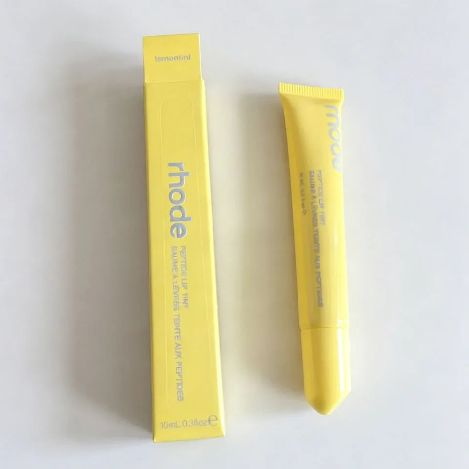 Brand New Banana Peel Eye Mask Peptide Eye Prep 6 Pairs of Hydrogel Eye Patch Per Box Caramelized Banana Ribbon Lip Gloss Makeup