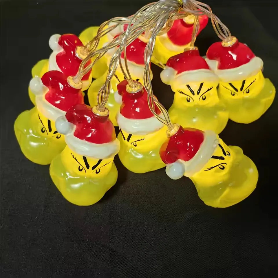 Christmas LED Lights String Lights Decorations for Tree Home Garden Indoor Outdoor Beads Halloween Day Holiday Decorations