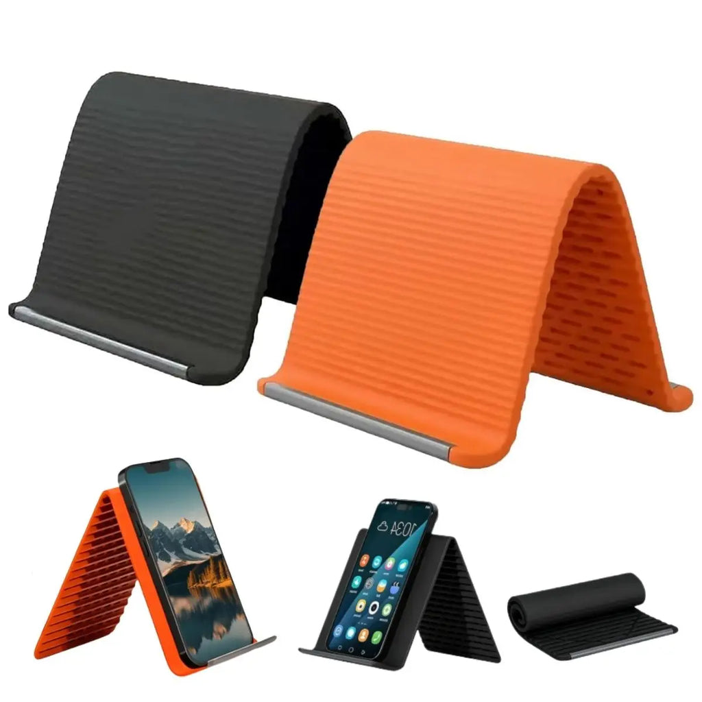 Portable Foldable Silicone Phone Holder Flexible Silicone Phone Holder Portable Foldable Silicones Phone Holder for Phone