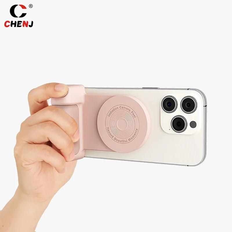 Magnetic Camera Handle Bluetooth Stabilizers For Cell Phones Photo Bracket Anti-shake Selfie For Magsafe Wireless Charge
