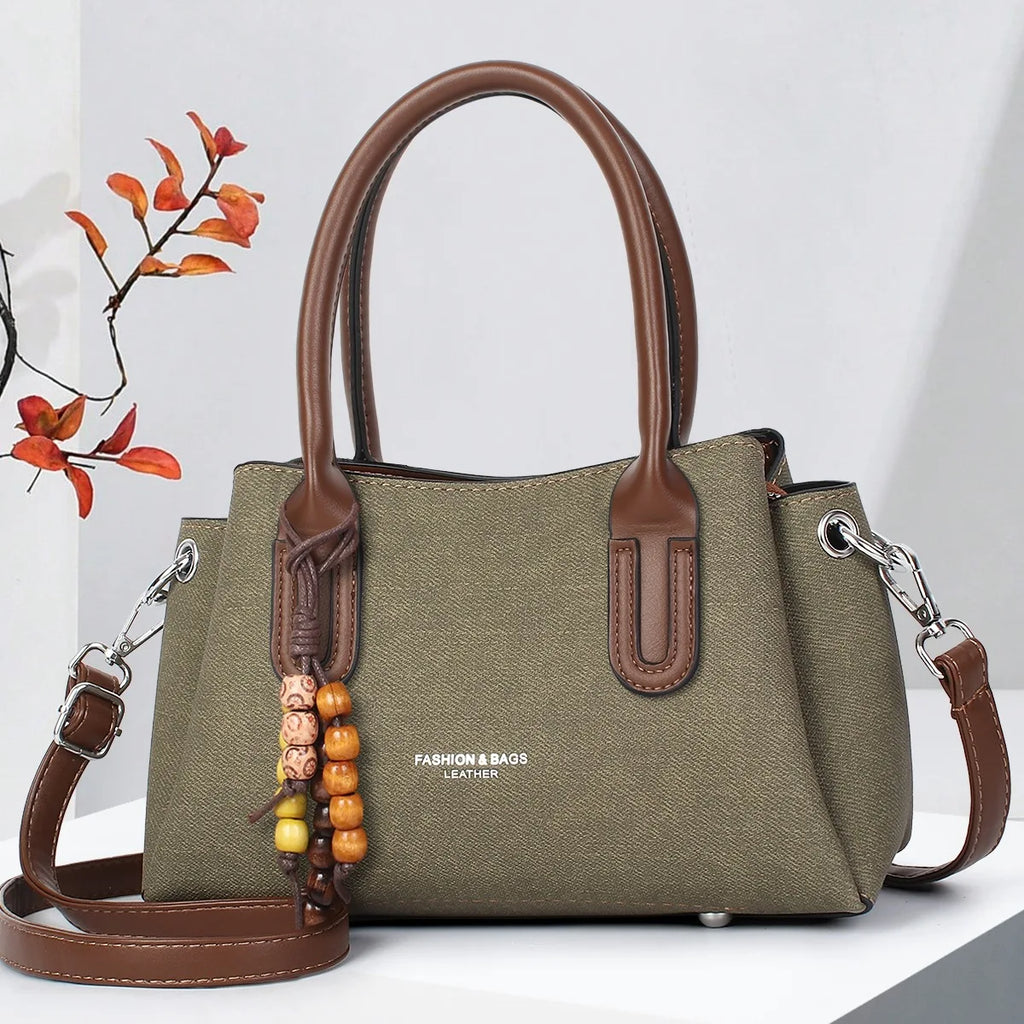 New women bag shoulder Bag for 2026 luxury designer handbag women Handbags leather Printed monogram single shoulder straddle bag