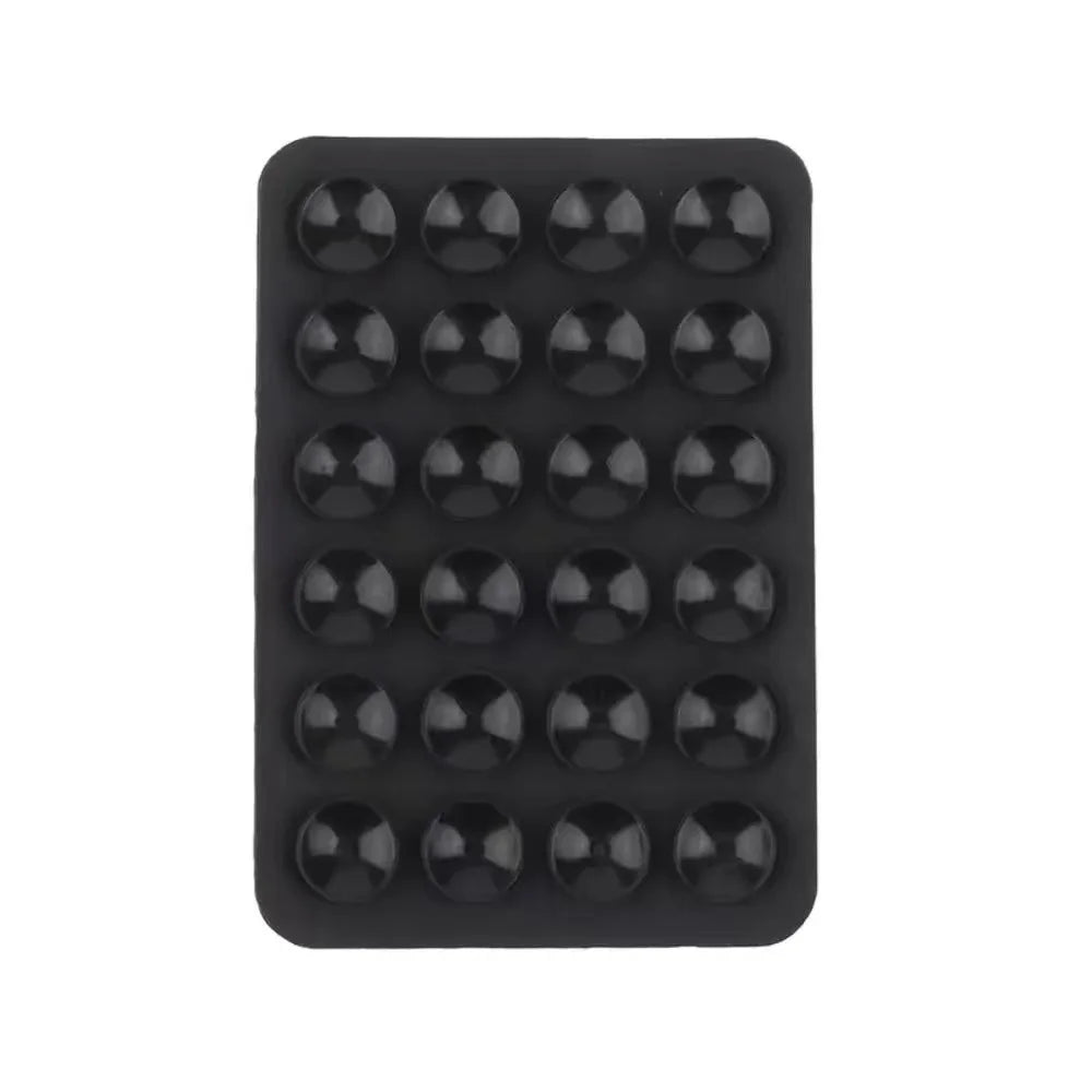 Silicone Suction Phone Holder Mat Multifunctional Suction Cup Wall Stand Square Anti-Slip Single-Sided Case Mount Back Sticker