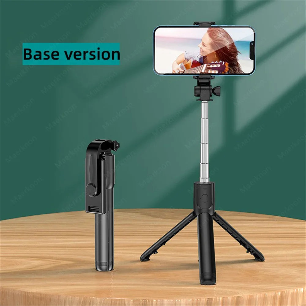 Selfie Stick Wireless Bluetooth Tripod Stand Portable Multifunctional Tripod With Wireless Remote Shutter For IOS Android Phone