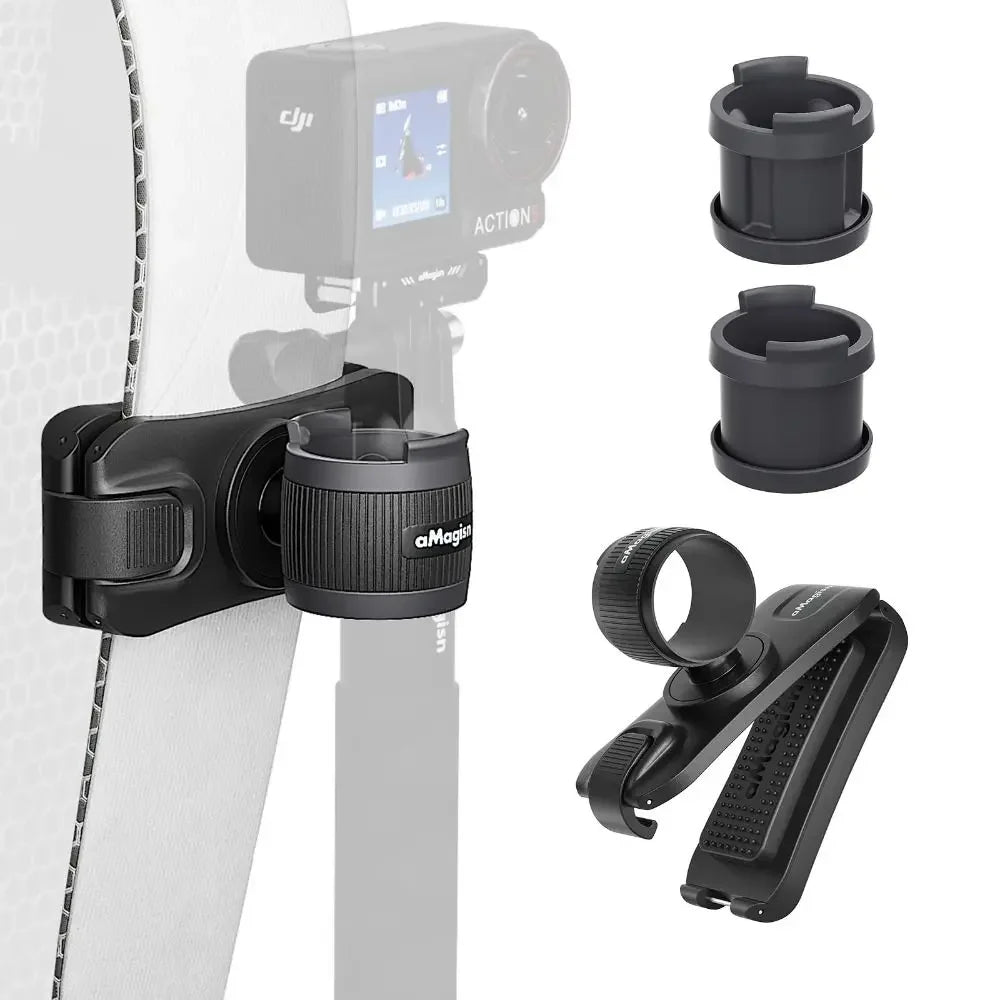 Selfie Stick Hanger For Action Camera Hands-free Backpack Belt Clip Holder Waist Quick Release Holder Accessory