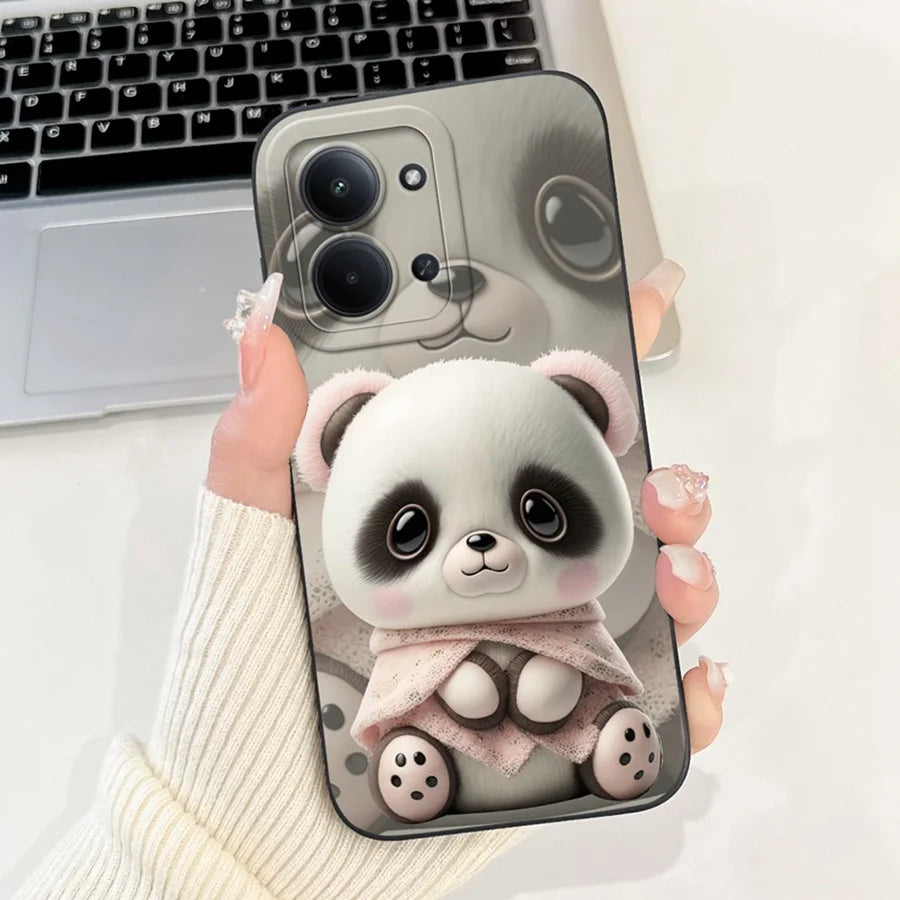 For Xiaomi Redmi 15C 5G Case 15C 4G Europe Cartoons Painted Proective Cover Soft Silicone Phone Case For Redmi15C 15 C Fundas