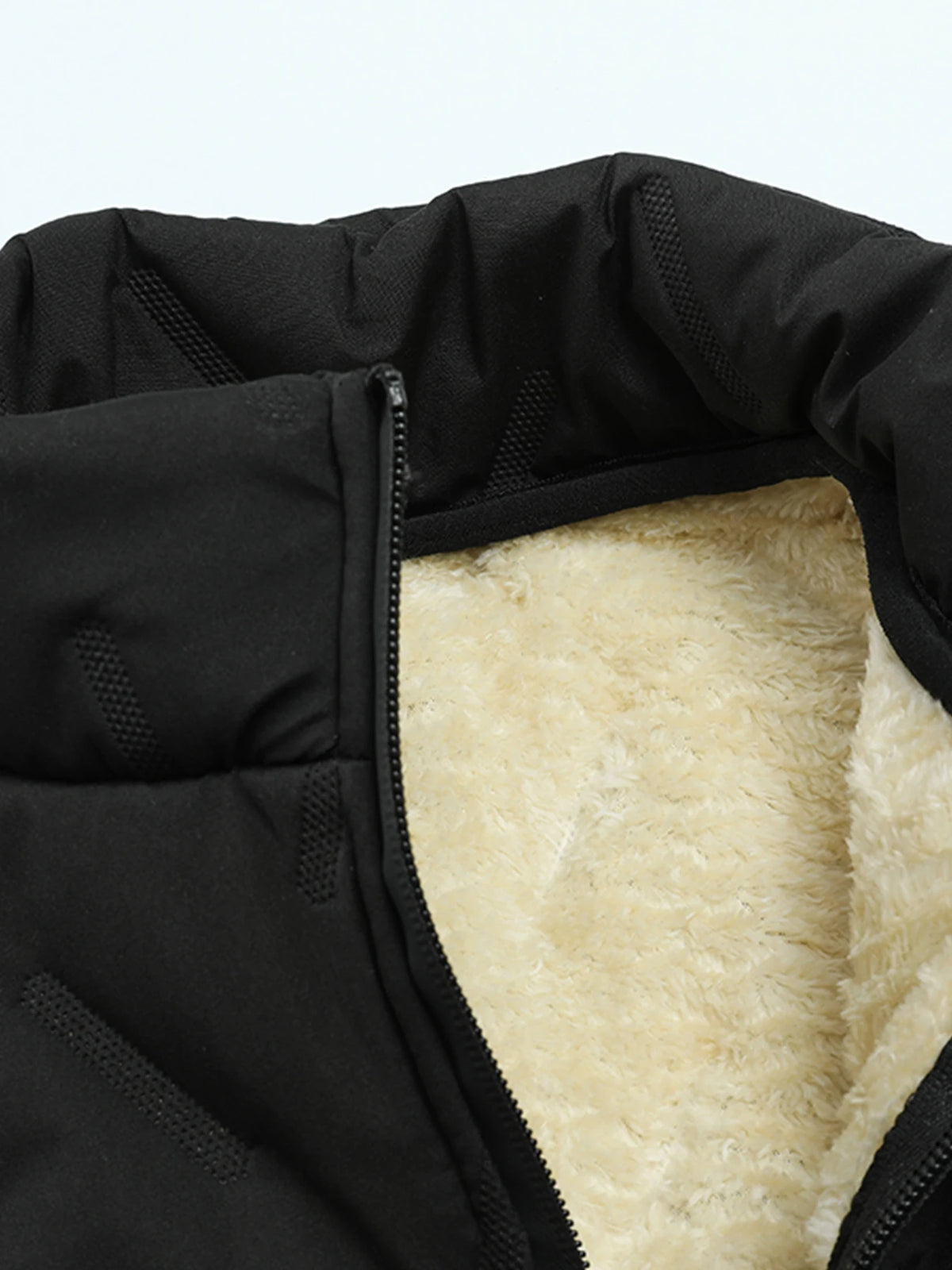 Autumn and Winter Thickened Warm Vest, Autumn and Winter Style Coat, Windproof and Cold-Proof Warm Top