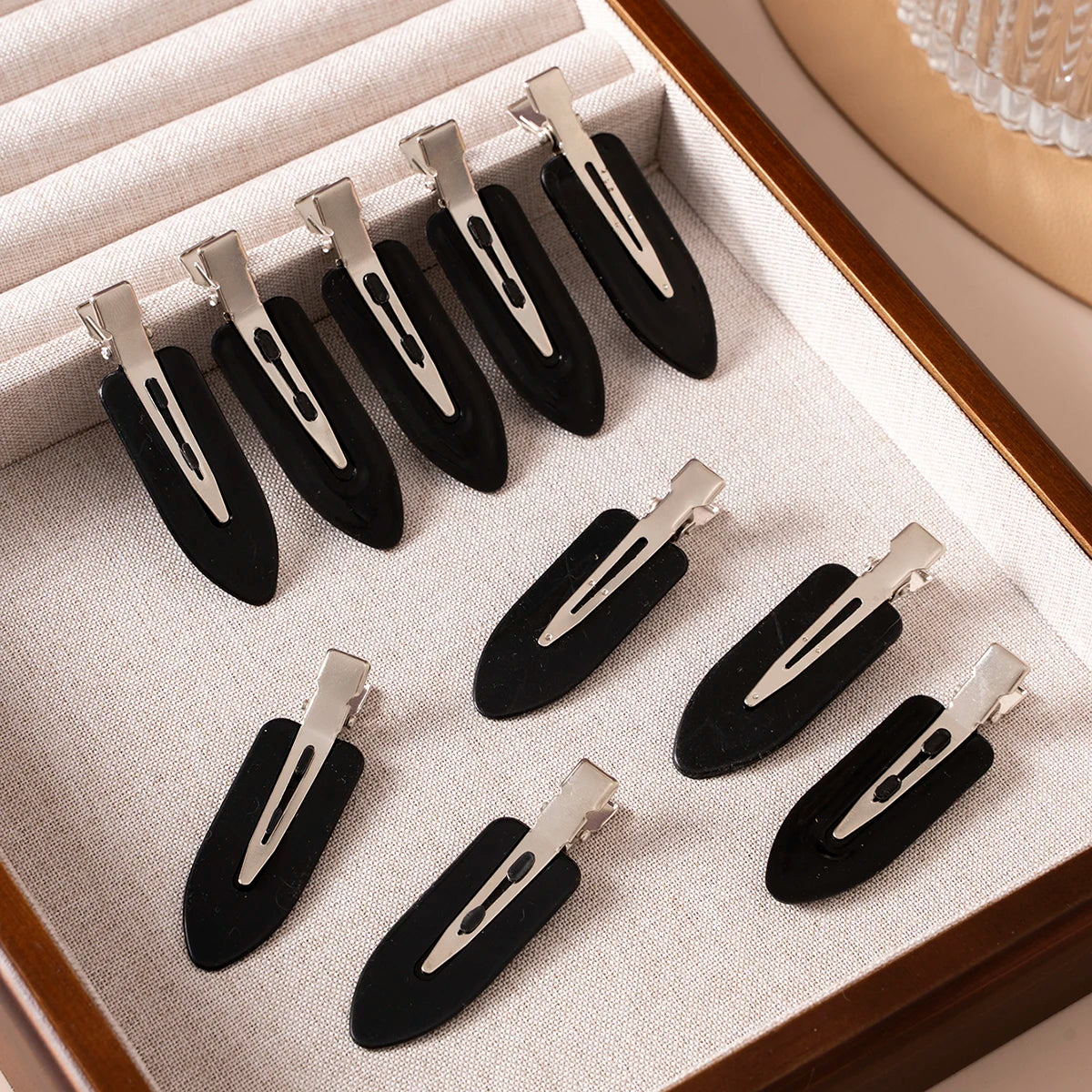 New 10Pcs/set No Bend Seamless Hair Clips Women Side Bangs Barrette Makeup Washing Face Accessories Girls Styling Hairpins