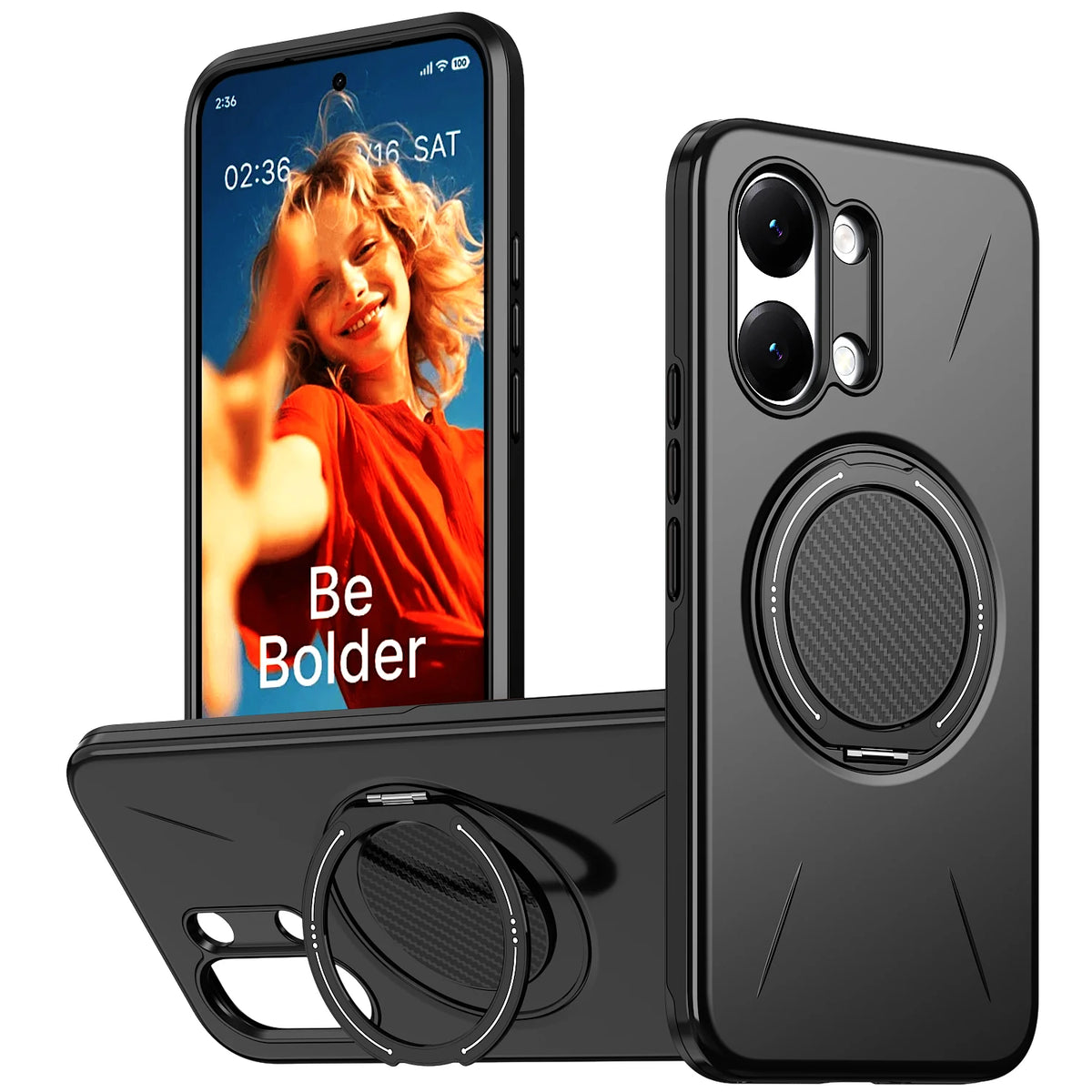 For Xiaomi Poco X8 Pro Max Case Poco X8 Pro Cover Max 360° Magnetic Bracket Case Magsafe Wireless Charge Armor Shockproof Cover