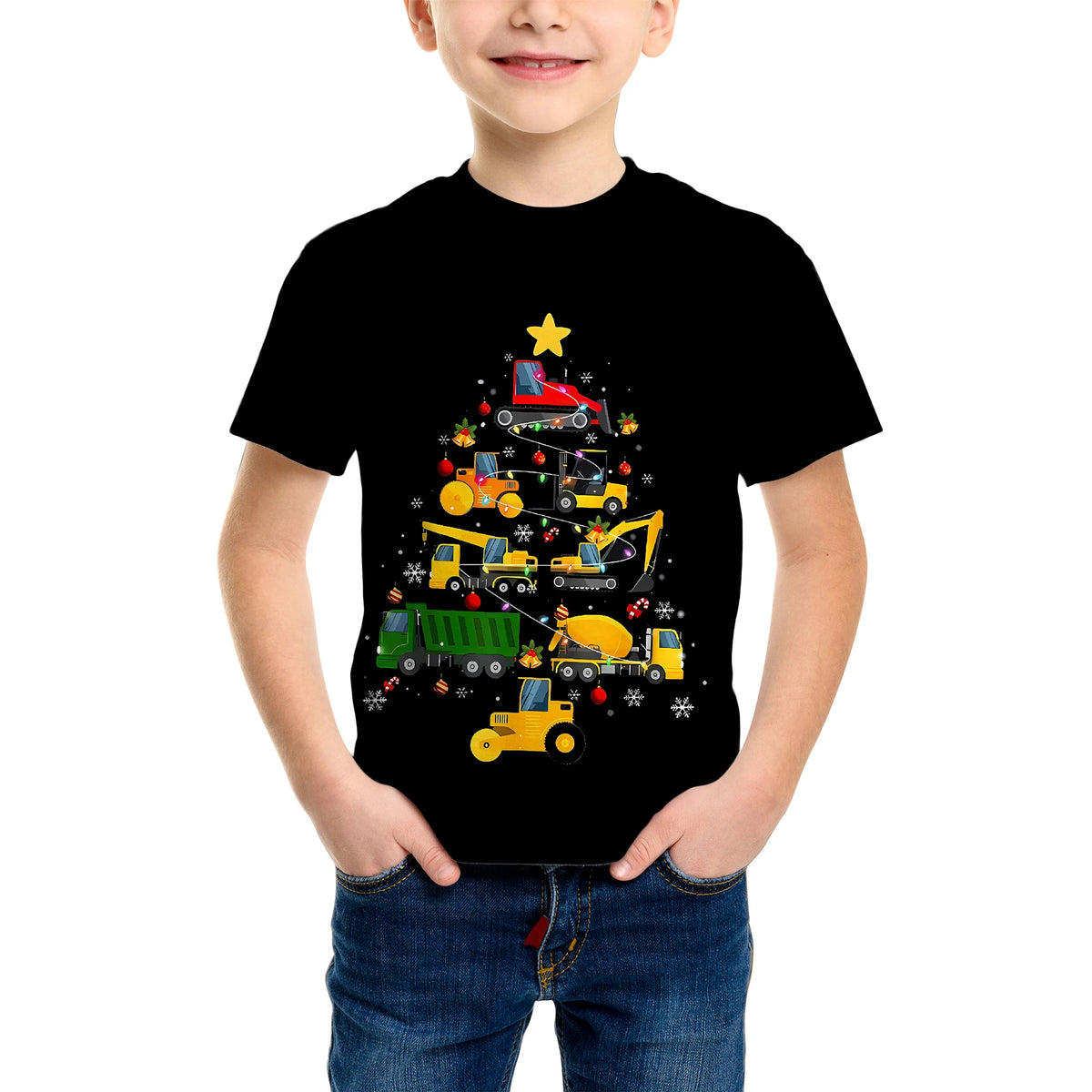 Clothes Funny Terror Pumpkin Graphic T Shirt Boys Girls Halloween Short Sleeve Tops Tees 3-14Y Halloween Gift Party T-Shirtt