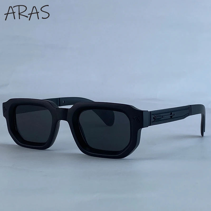 Polarized Square Sunglasses Men 2026 Luxury Brand Vintage Rectangle Sun Glasses Classic Driving Eyewear For Male UV400 Shades