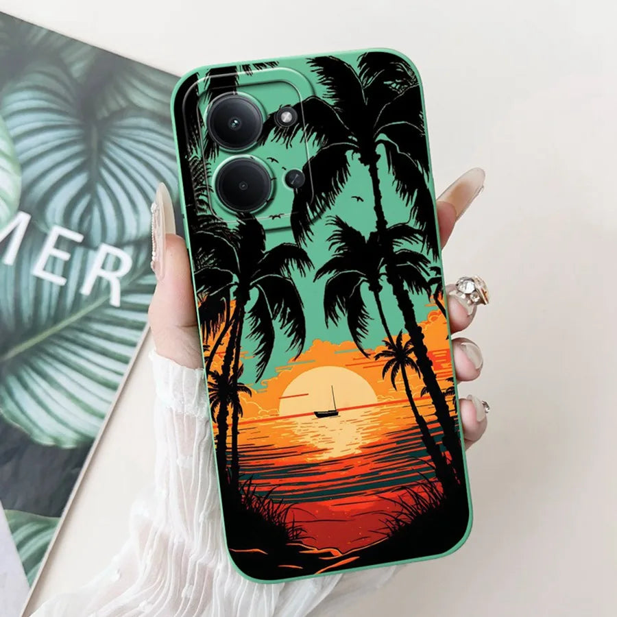 For Xiaomi Redmi 15C 5G Case 15C 4G Europe Cartoons Painted Proective Cover Soft Silicone Phone Case For Redmi15C 15 C Fundas