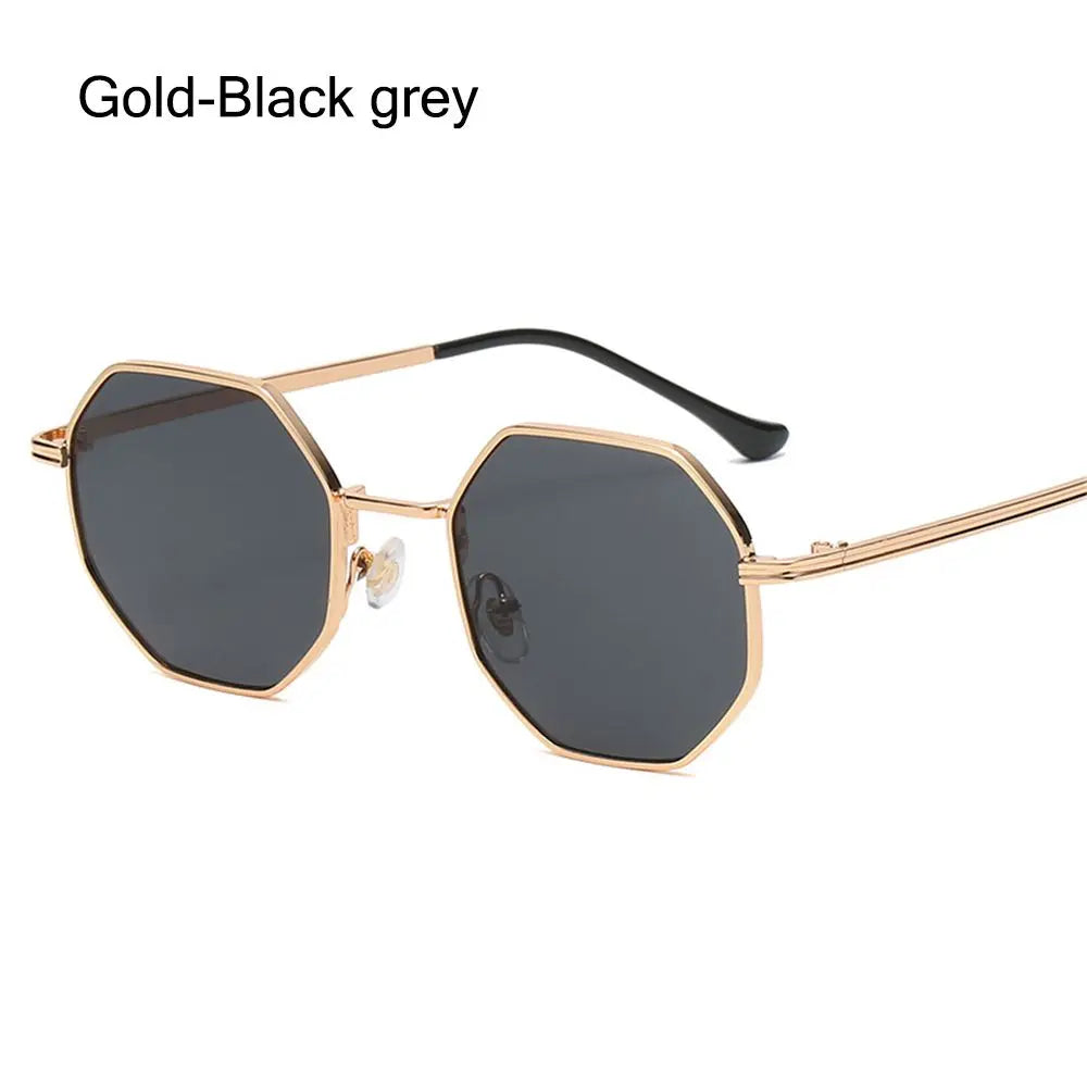 1PC Retro Vintage Round Sunglasses Luxury Metal Frame Fashion Outdoor UV400 Protection Glasses Men Women Driving Fishing Eyewear