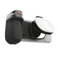 360 Rotation Magnetic Camera Grip w Fill Light for MagSafe iPhone Shutter Bluetooth Remote Control Selfie Handle Stabilizer